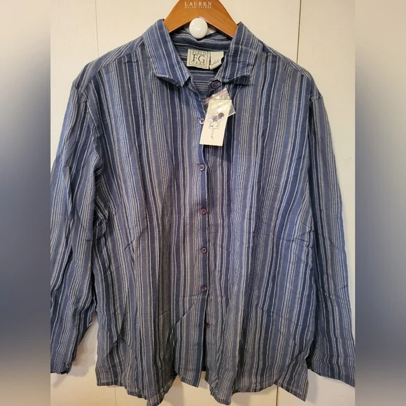 Button Down Striped Field Shirt【USED】 Button Down Striped Field Shirt | THE NORTH FACE PURPLE